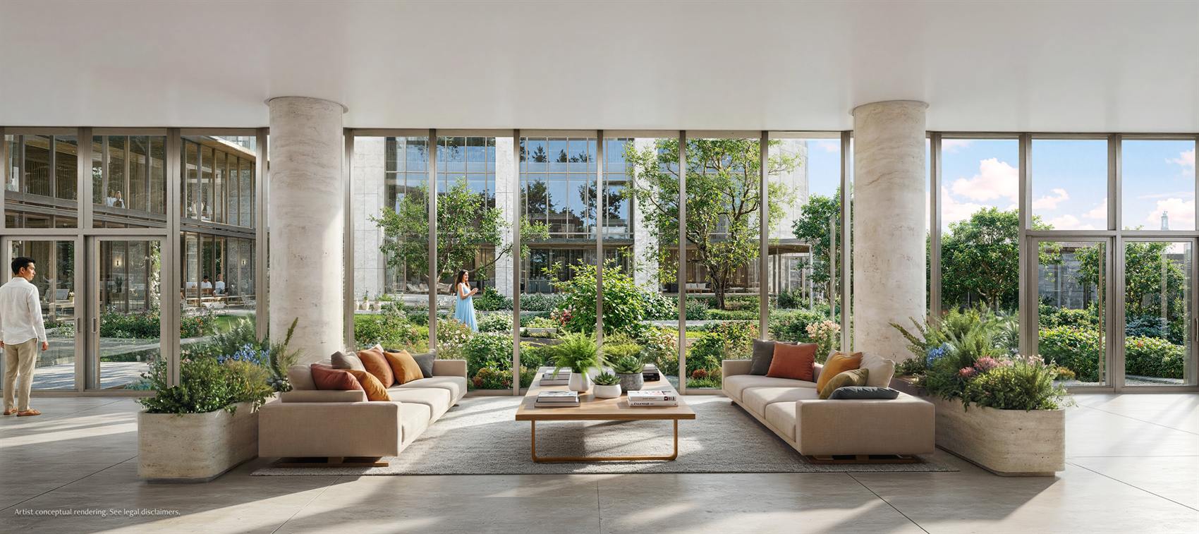 Arrival lobby