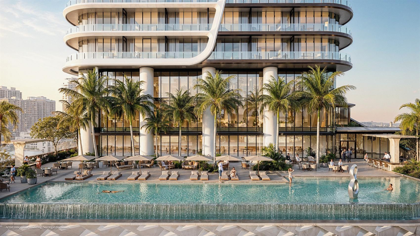 Pool deck